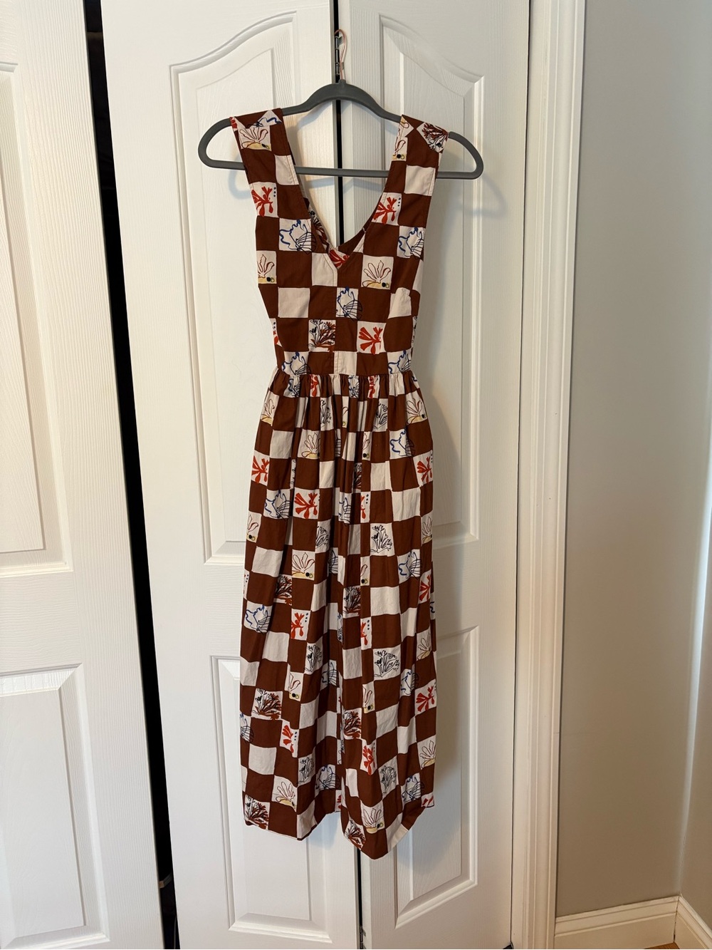Toast checkered dress